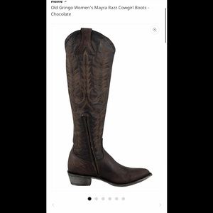 Mayra Razz Old Gringo Boots in Chocolate Brown Size 8